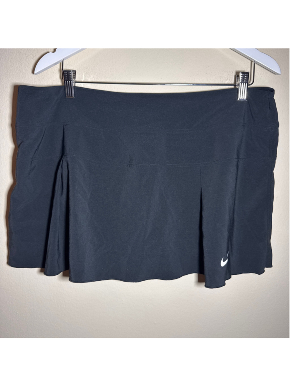 Nike Dri-FIT Athletic Skort Black White Size XL